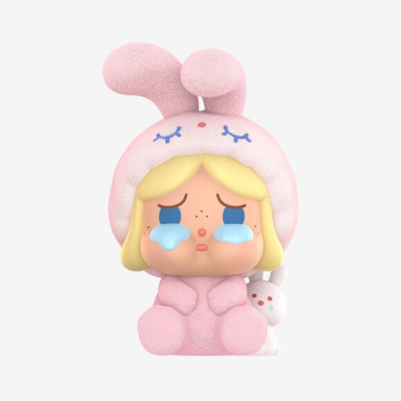POP MART Other - POP BEAN Pajama Cross Dressing Series - Sitting Pink Rabbit